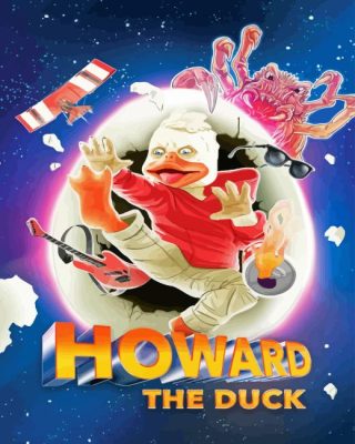 Howard The Duck Film Paint By Numbers