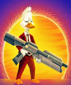 Howard The Duck Paint By Numbers
