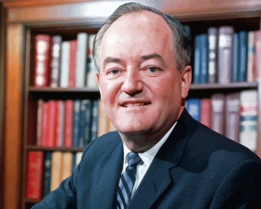 Hubert Humphrey Paint By Numbers