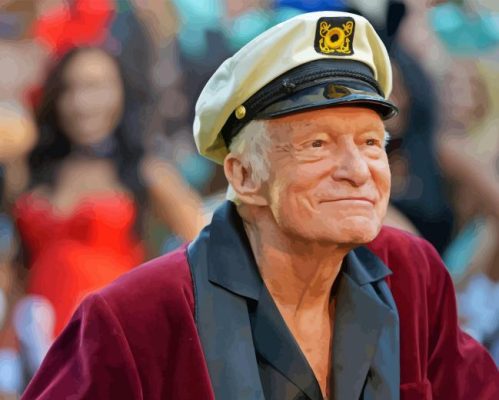 Hugh Hefner Paint By Numbers