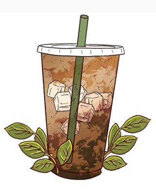 Iced Coffee Paint By Numbers