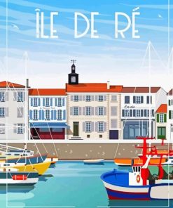 Ile De Re Island Paint By Numbers