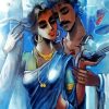 Indian Lovers Paint By Numbers