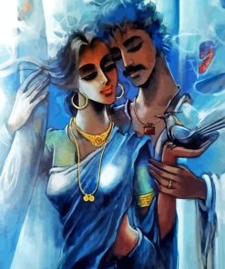 Indian Lovers Paint By Numbers