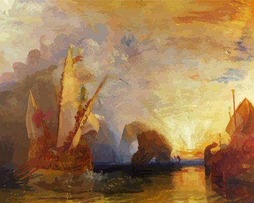 JMW Turner Paint By Numbers