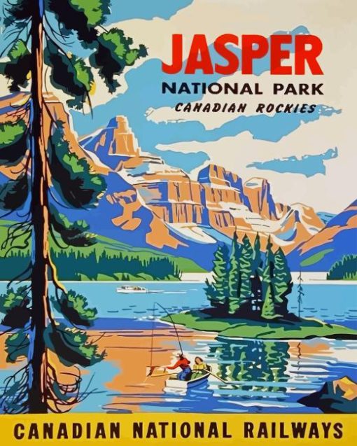 Jasper National Park Paint By Numbers