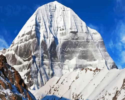 Kailash Mansarovar Paint By Numbers