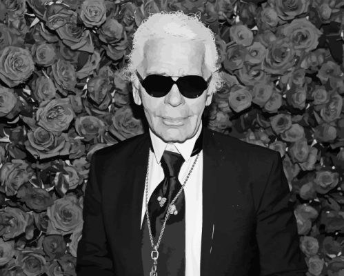 Karl Lagerfeld Paint By Numbers