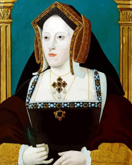 Katherine of Aragon Paint By Numbers