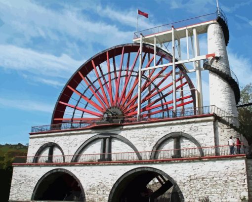 Laxey Wheel Paint By Numbers