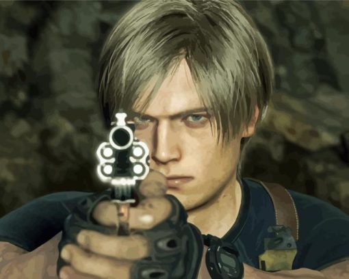 Leon Kennedy Paint By Numbers