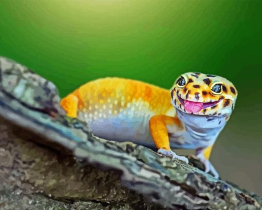 Leopard Gecko Paint By Numbers