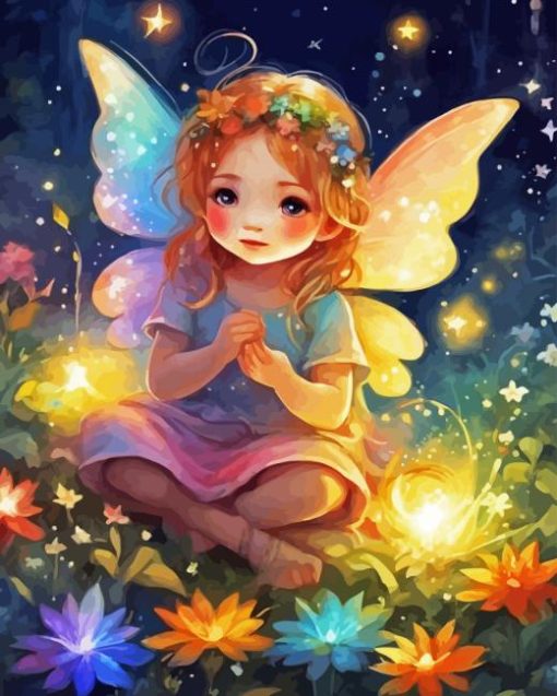 Little Fairy Paint By Numbers