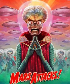 Mars Attacks Paint By Numbers