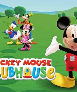 Mickey Mouse Clubhouse Paint By Numbers