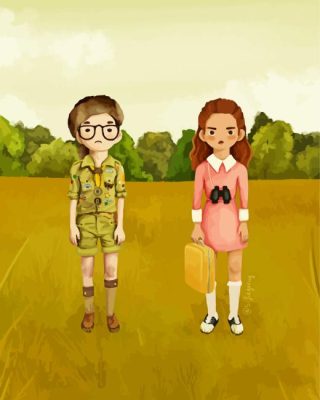 Moonrise Kingdom Paint By Numbers