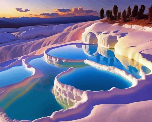 Pamukkale Paint By Numbers