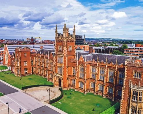 Queens University Belfast Paint By Numbers