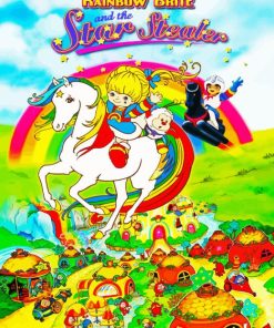 Rainbow Brite Paint By Numbers