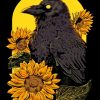 Raven Sunflower Paint By Numbers