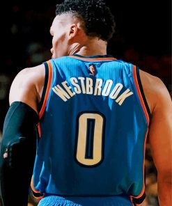 Russell Westbrook Player Paint By Numbers