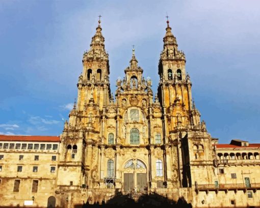 Santiago De Compostela Paint By Numbers