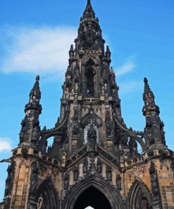 Scott Monument Paint By Numbers