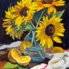 Sunflowers and Lemons Paint By Numbers
