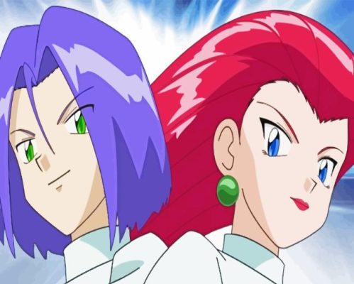 Team Rocket Paint By Numbers