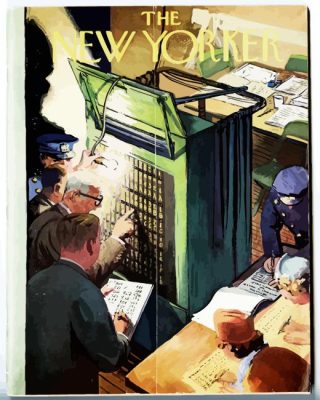 The New Yorker Cover Paint By Numbers