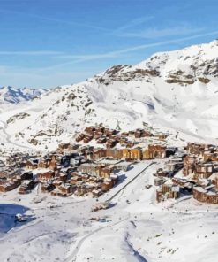 Val Thorens Paint By Numbers