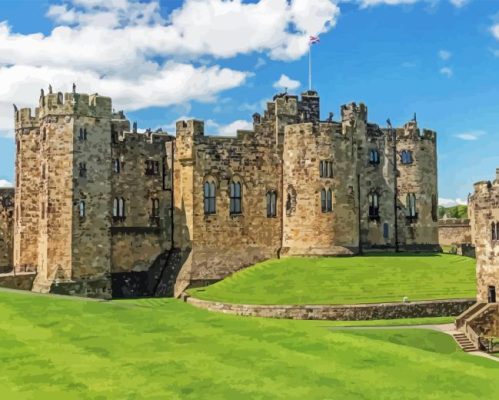 Alnwick Castle Paint By Numbers