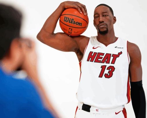 Bam Adebayo Paint By Numbers