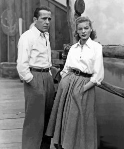 Bogart and Bacall Paint By Numbers