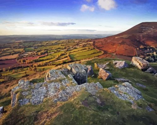 Brecon Beacons Paint By Numbers