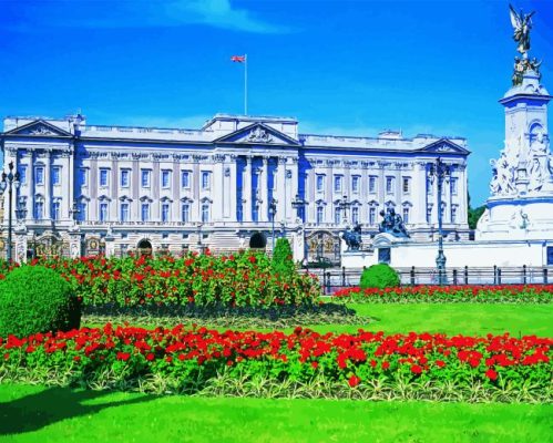 Buckingham Palace Paint By Numbers