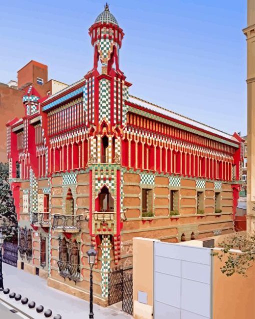 Casa Vicens Paint By Numbers