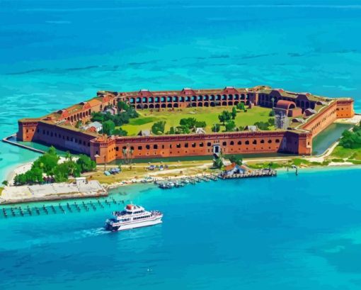 Dry Tortugas Paint By Numbers