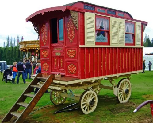 Gypsy Caravan Paint By Numbers