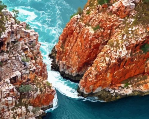 Horizontal Falls Australia Paint By Numbers