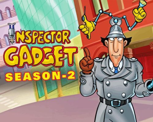 Inspector Gadget Paint By Numbers