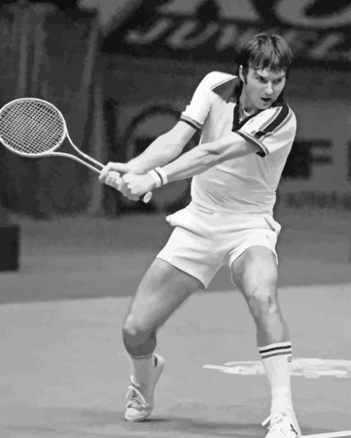 Jimmy Connors Paint By Numbers