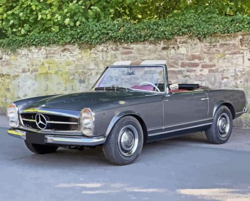 Mercedes 200 Sl Paint By Numbers