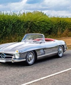 Mercedes 300sl Paint By Numbers