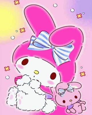 My Melody Paint By Numbers