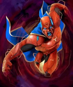 Red Tornado Paint By Numbers