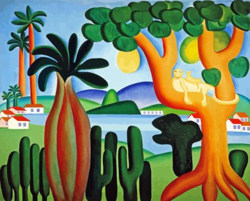 Tarsila Do Amaral Paint By Numbers