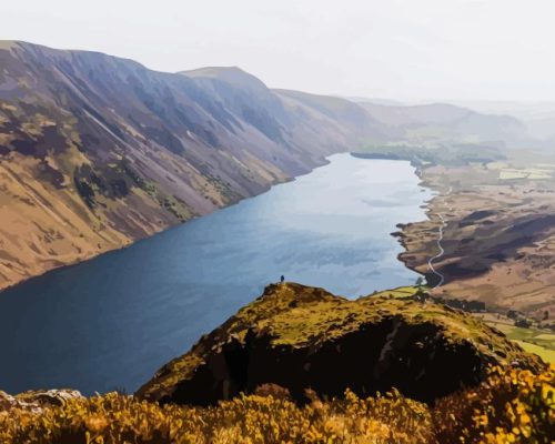 Wast Water Paint By Numbers