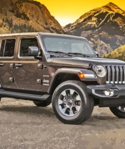 2018 Jeep Wrangler Paint By Numbers