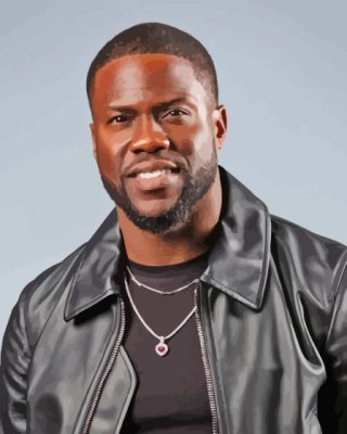 Actor Kevin Hart Paint By Numbers